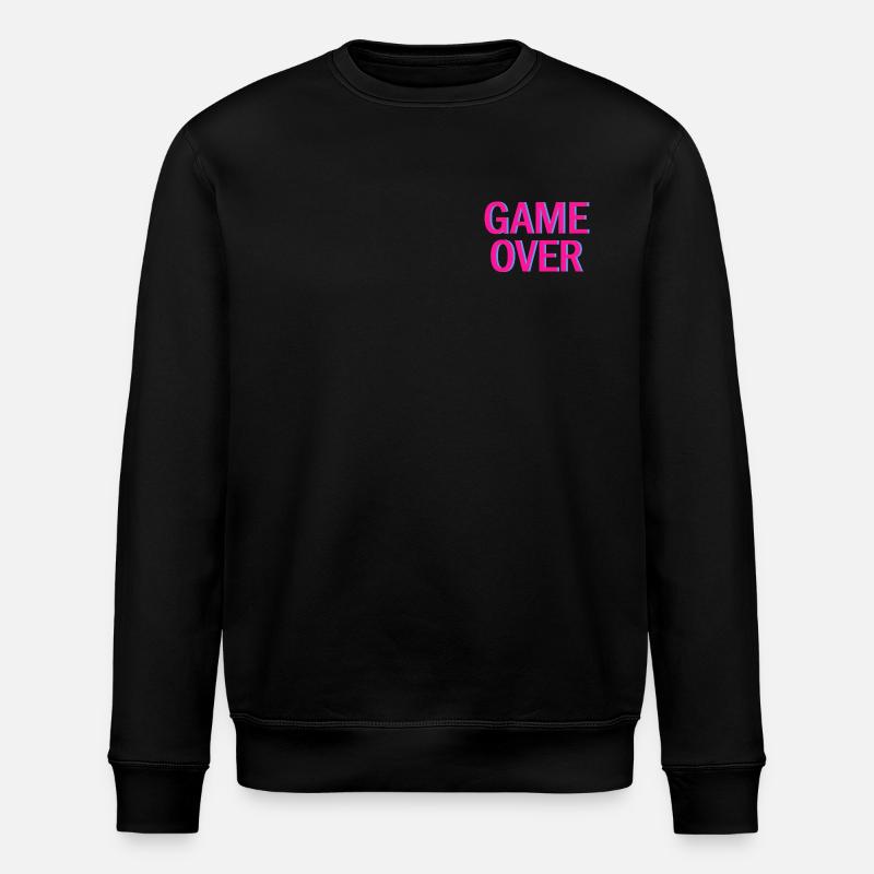 Game Over Neon Arcade Vibe - Stanley/Stella Unisex Bio-Sweatshirt ROLLER - Schwarz