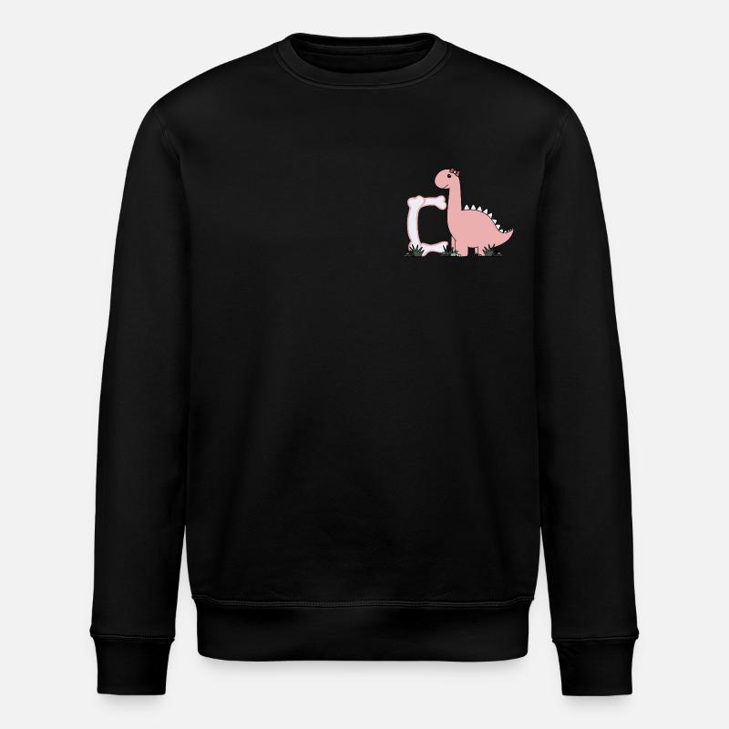 Lettre C - Sweat bio ROLLER Stanley/Stella Unisexe - noir