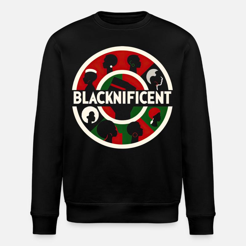 Empowerment-Kreis - Stanley/Stella Unisex Bio-Sweatshirt ROLLER - Schwarz