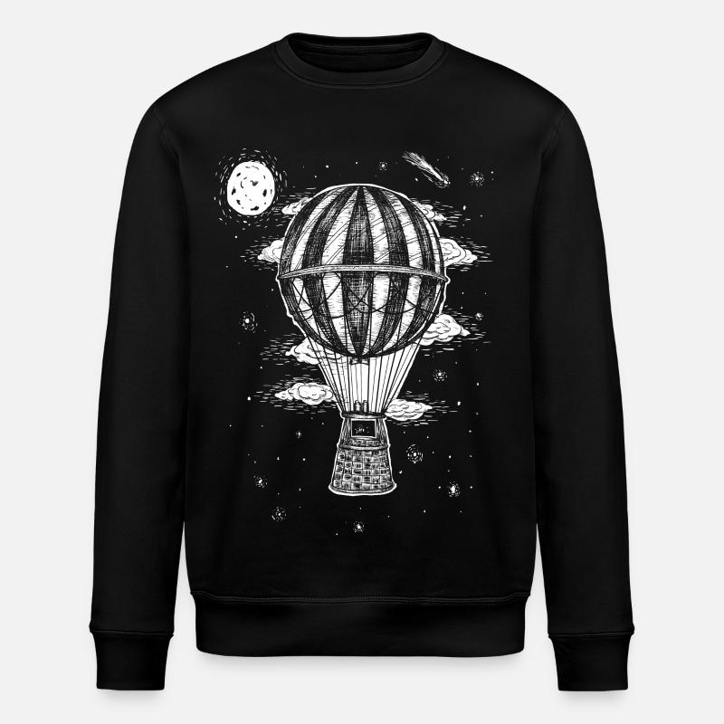 Baloon - Stanley/Stella ROLLER Unisex Organic Sweatshirt - black