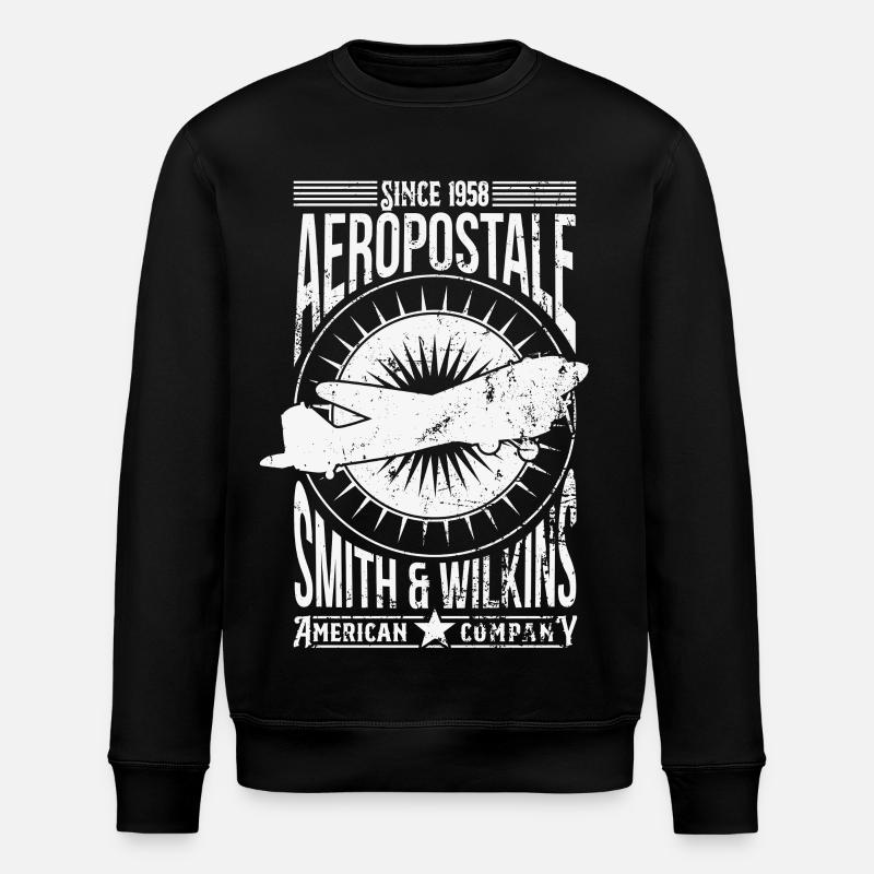 Aeropostale - Stanley/Stella ROLLER Unisex Organic Sweatshirt - black
