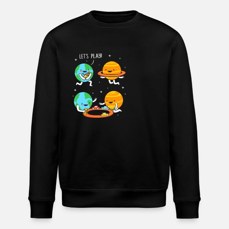 Espace Planètes Univers Espace - Sweat bio ROLLER Stanley/Stella Unisexe - noir