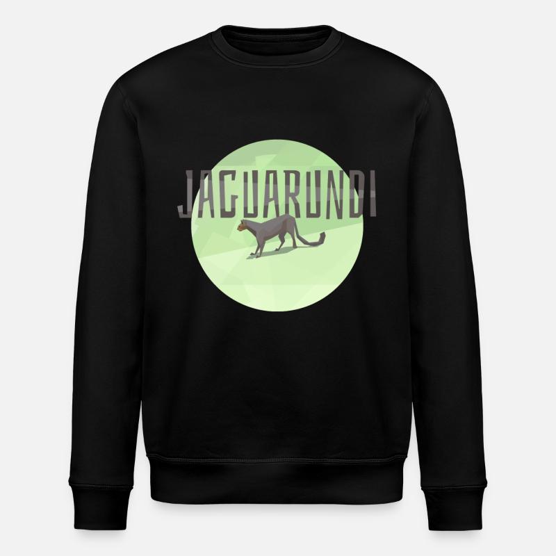 Jaguarundi - Stanley/Stella Unisex Bio-Sweatshirt ROLLER - Schwarz