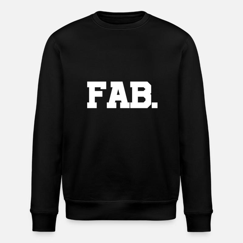 FAB. - Sweat bio ROLLER Stanley/Stella Unisexe - noir