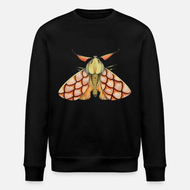 rosa Motte - Stanley/Stella Unisex Bio-Sweatshirt ROLLER - Schwarz
