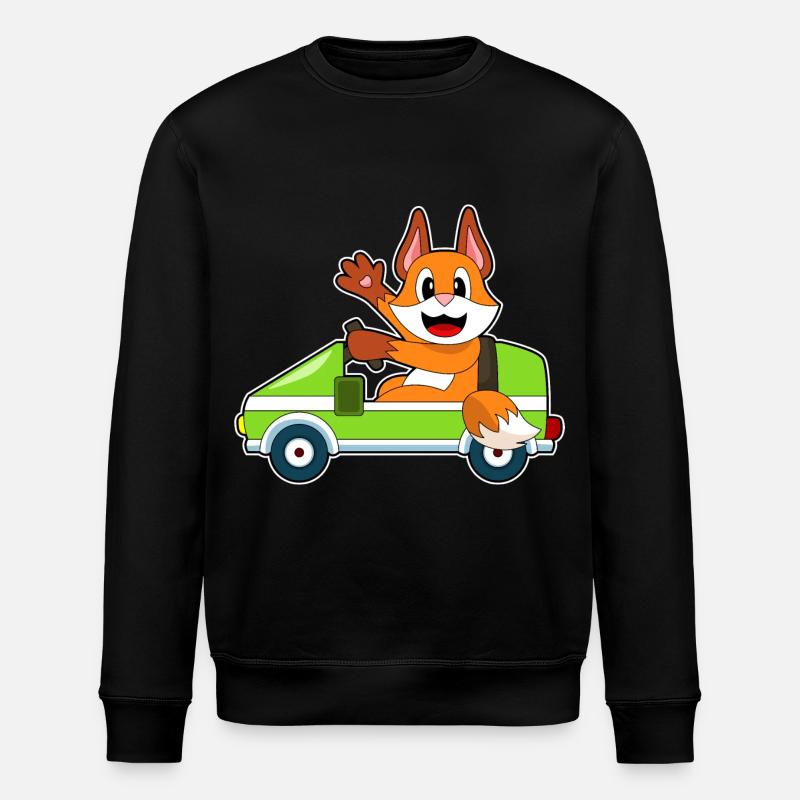 Voiture Fuchs - Sweat bio ROLLER Stanley/Stella Unisexe - noir