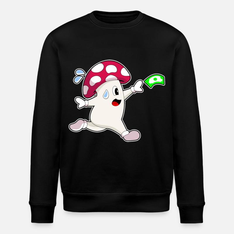 Champignon Jogger Jogging - Sweat bio ROLLER Stanley/Stella Unisexe - noir