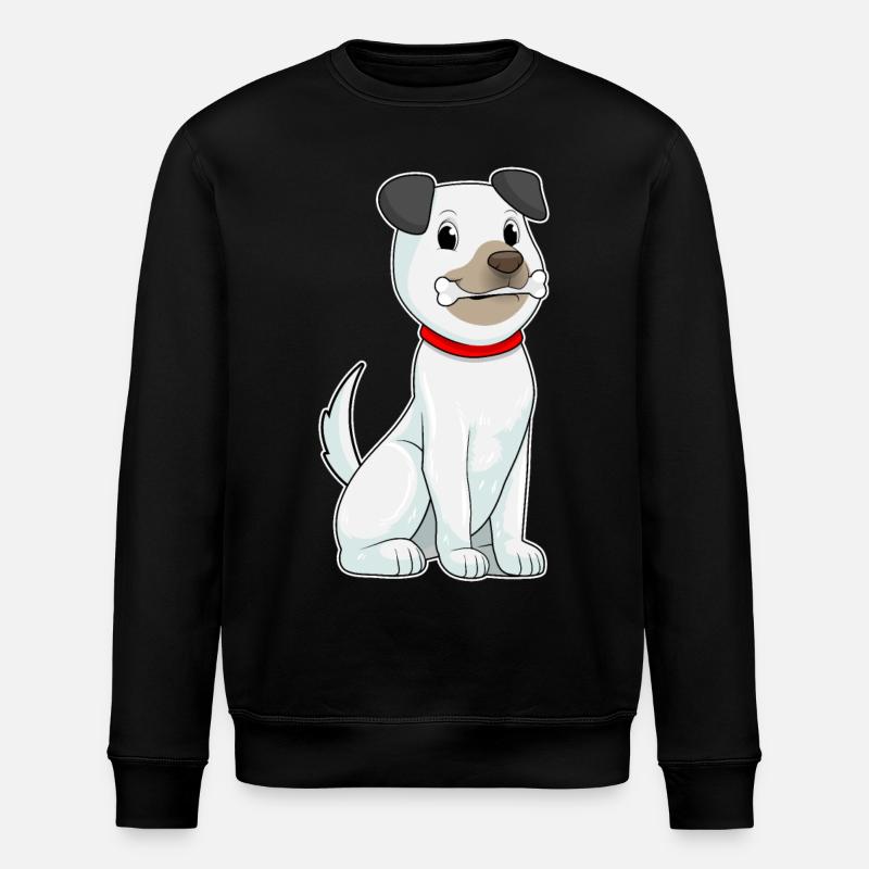 Chien avec des os - Sweat bio ROLLER Stanley/Stella Unisexe - noir
