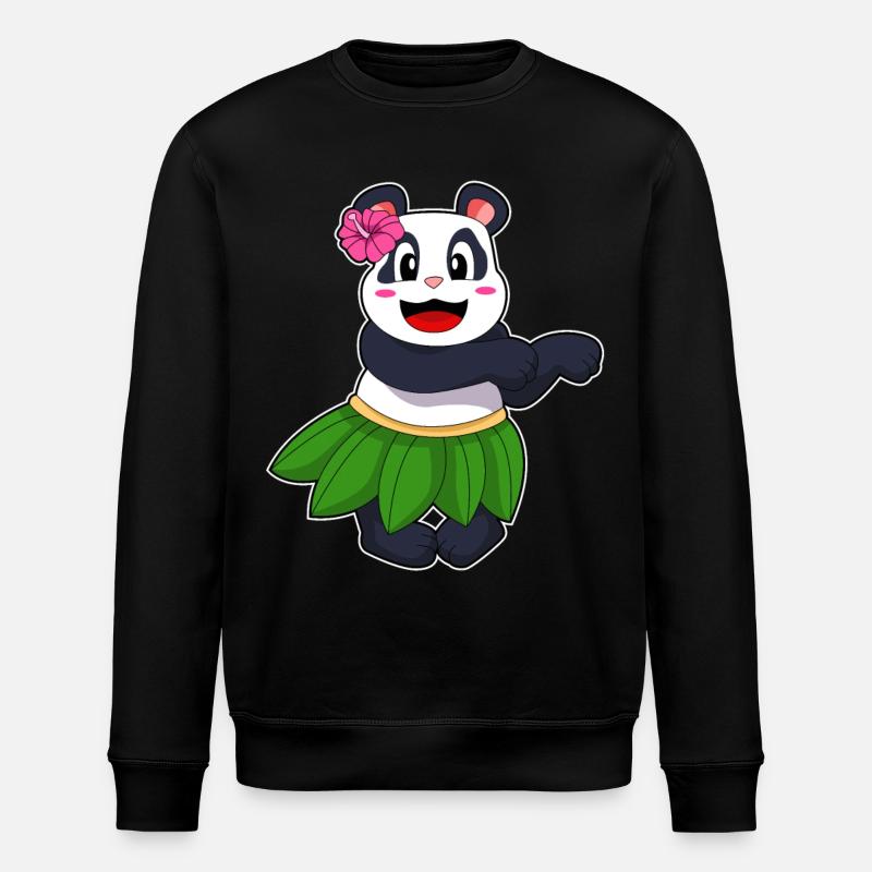 Ballet de danse panda - Sweat bio ROLLER Stanley/Stella Unisexe - noir
