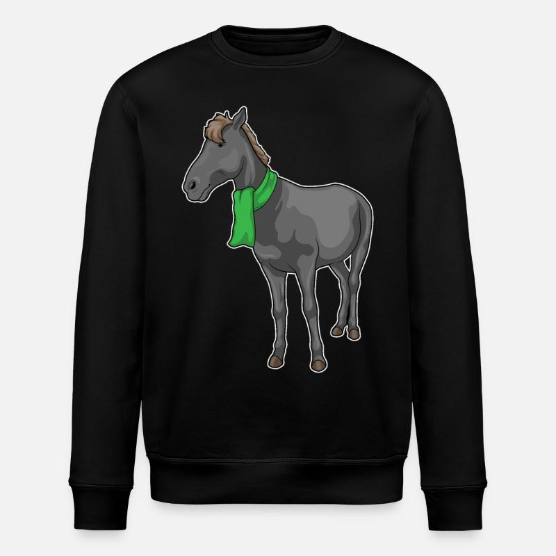 Foulard pour chevaux - Sweat bio ROLLER Stanley/Stella Unisexe - noir