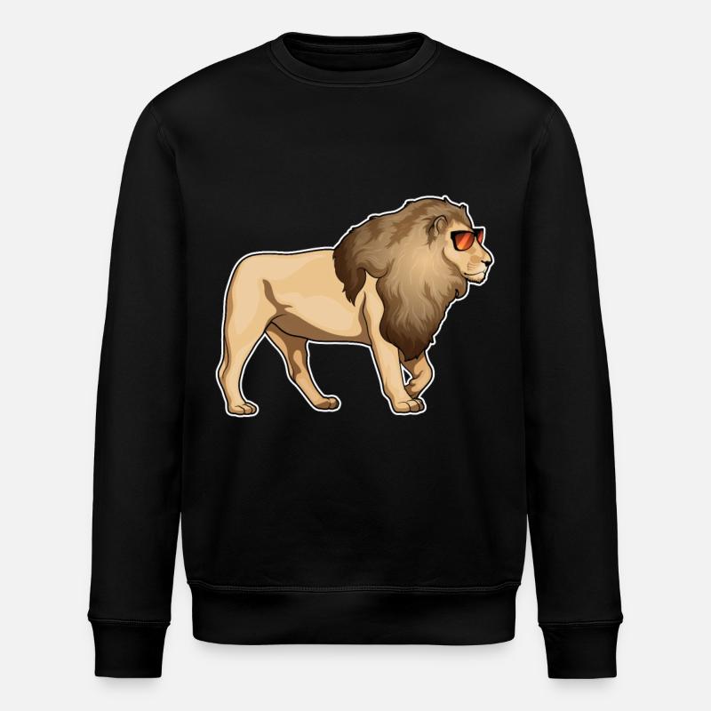 Leo Sunglasses - Stanley/Stella ROLLER Unisex Organic Sweatshirt - black
