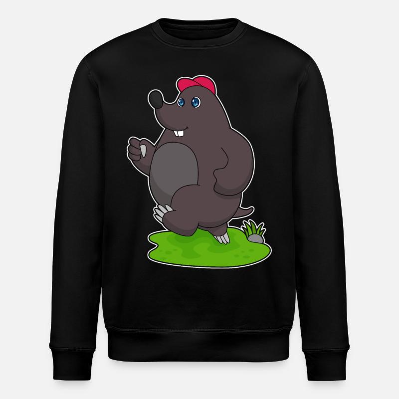 Mole Jogger Jogging - Stanley/Stella ROLLER Unisex Organic Sweatshirt - black