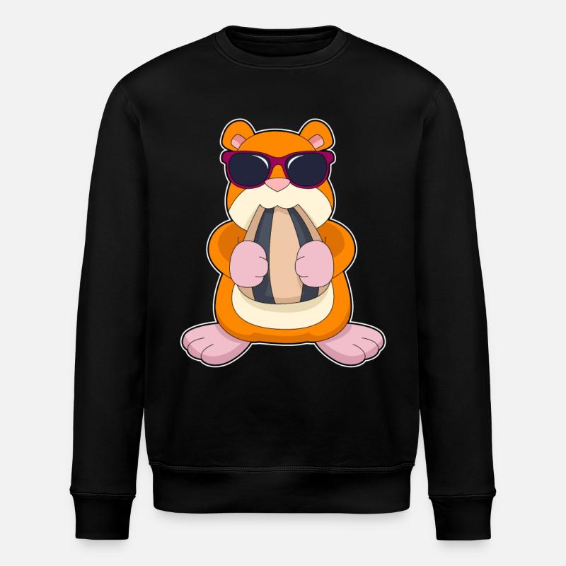 Lunettes de soleil Hamster - Sweat bio ROLLER Stanley/Stella Unisexe - noir