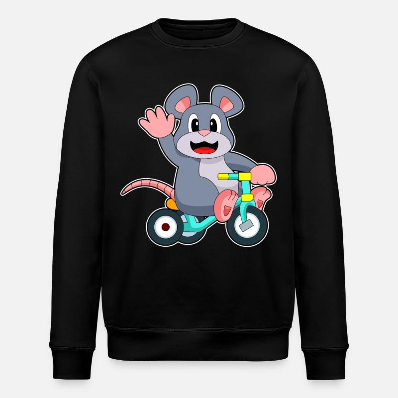 Vélo de rat - Sweat bio ROLLER Stanley/Stella Unisexe - noir