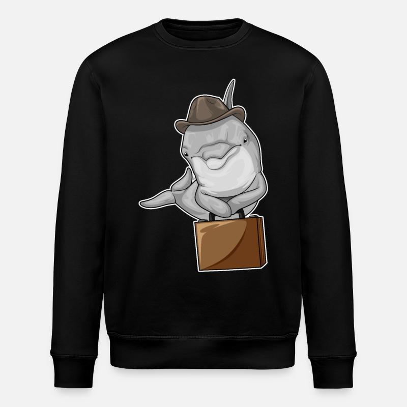 Porte-documents Delfin Entrepreneur - Sweat bio ROLLER Stanley/Stella Unisexe - noir