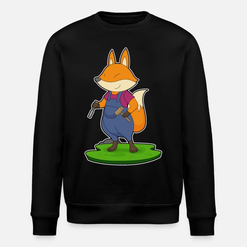 Ciseau marteau Fox Craftsman - Sweat bio ROLLER Stanley/Stella Unisexe - noir