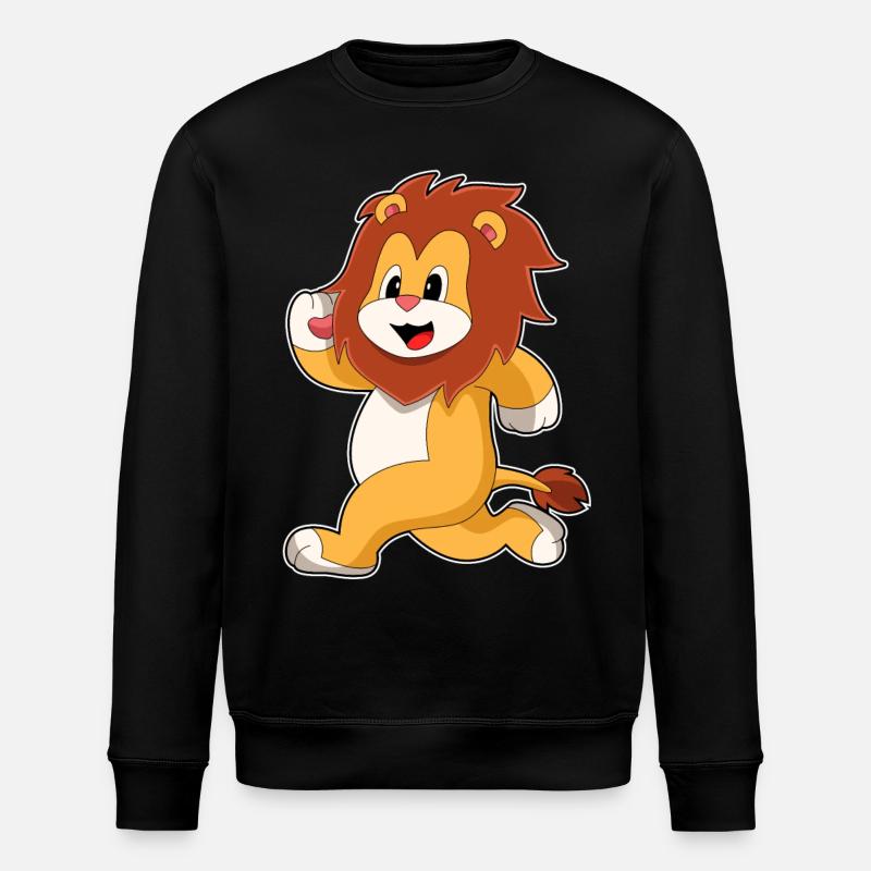 Lion Jogger Jogging - Sweat bio ROLLER Stanley/Stella Unisexe - noir