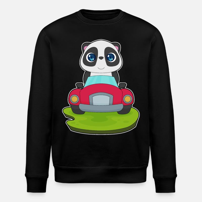 Voiture Panda - Sweat bio ROLLER Stanley/Stella Unisexe - noir