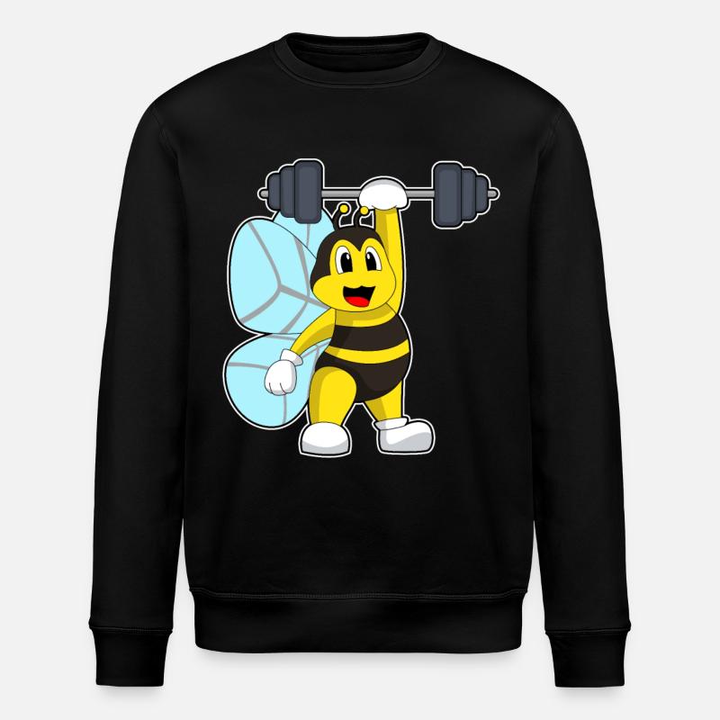 Abeille Musculation Barbell - Sweat bio ROLLER Stanley/Stella Unisexe - noir