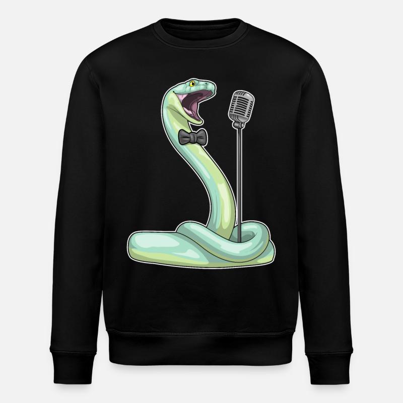 Snake Singer Microphone Musique - Sweat bio ROLLER Stanley/Stella Unisexe - noir