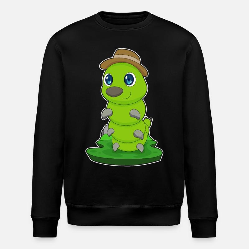 Caterpillar Gentleman Hat - Sweat bio ROLLER Stanley/Stella Unisexe - noir