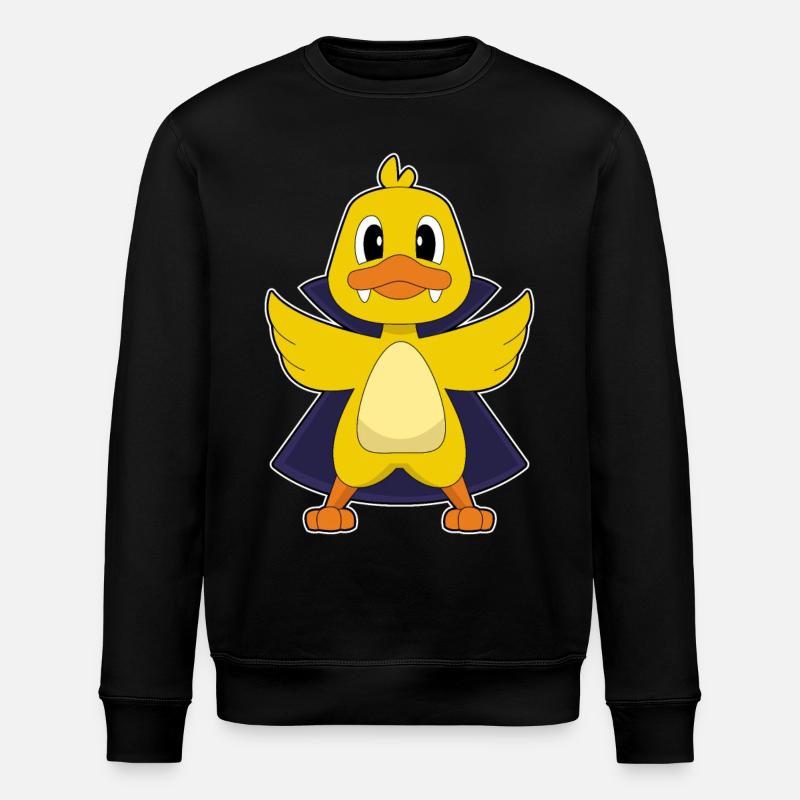 Vampire canard - Sweat bio ROLLER Stanley/Stella Unisexe - noir