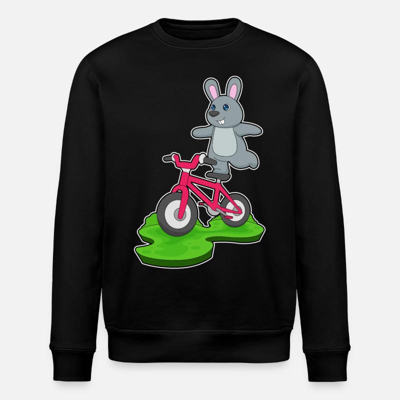 Vélo de lapin - Sweat bio ROLLER Stanley/Stella Unisexe - noir