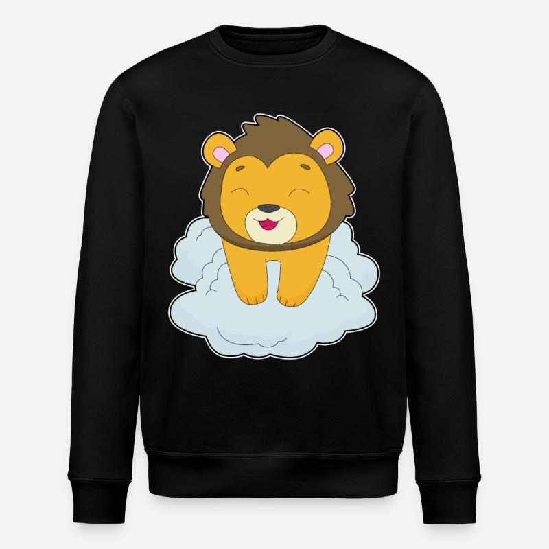 Nuages de lions - Sweat bio ROLLER Stanley/Stella Unisexe - noir
