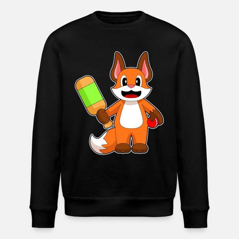 Batte de cricket Fox Cricket - Sweat bio ROLLER Stanley/Stella Unisexe - noir