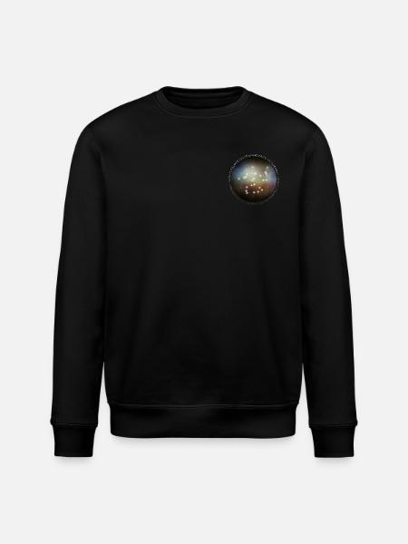 Zodiac - Sagittarius - Universe - Stanley/Stella ROLLER Unisex Organic Sweatshirt - black
