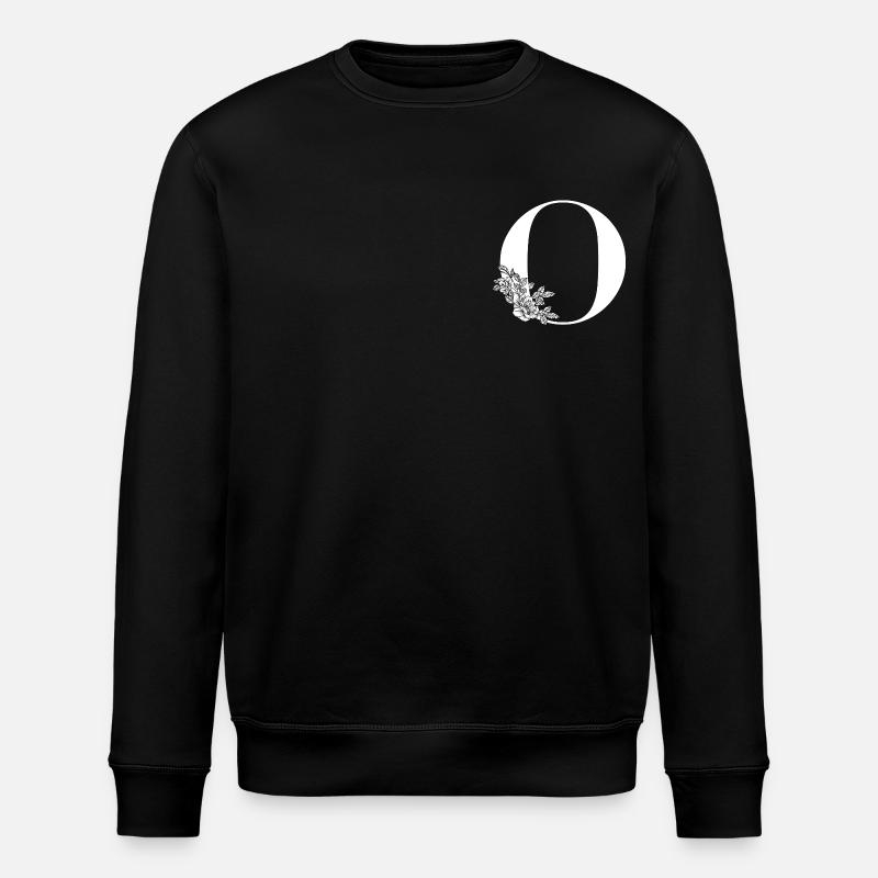 Buchstabe O - Stanley/Stella Unisex Bio-Sweatshirt ROLLER - Schwarz