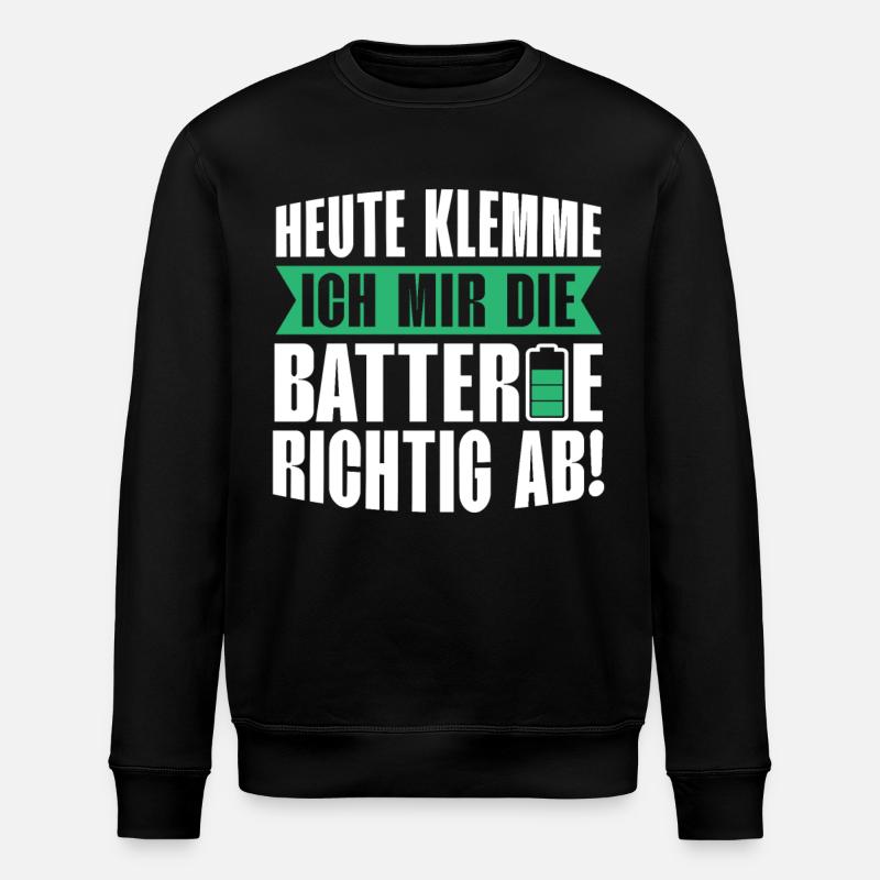Var1 - Stanley/Stella Unisex Bio-Sweatshirt ROLLER - Schwarz
