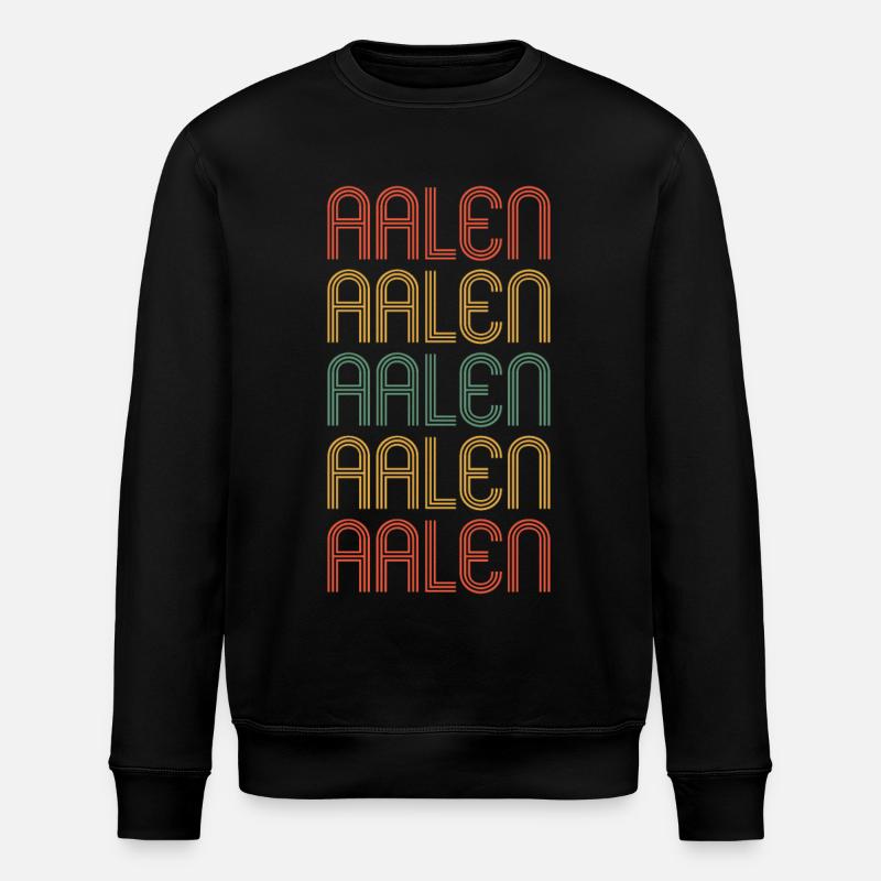 Aalenerin Aalener Aalen - Stanley/Stella Unisex Bio-Sweatshirt ROLLER - Schwarz