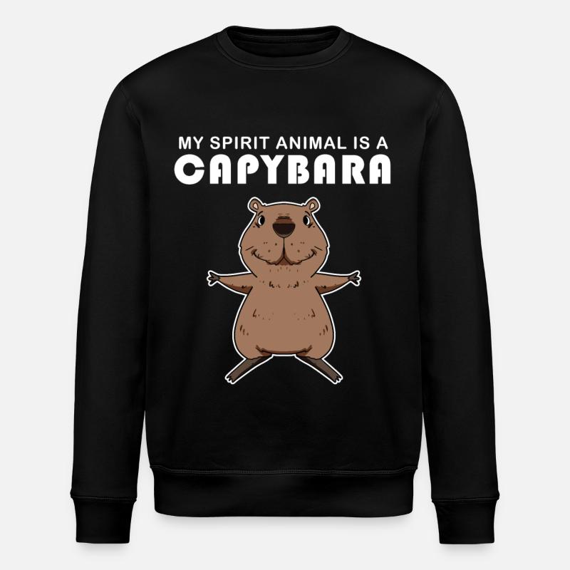 Capybara Capybara Cadeau - Sweat bio ROLLER Stanley/Stella Unisexe - noir
