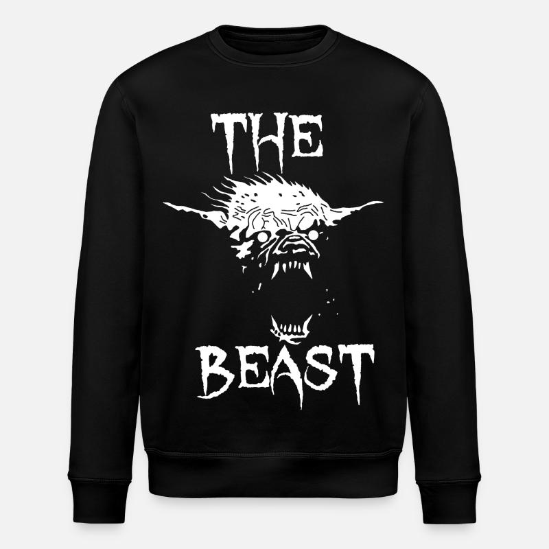 La bête - Sweat bio ROLLER Stanley/Stella Unisexe - noir