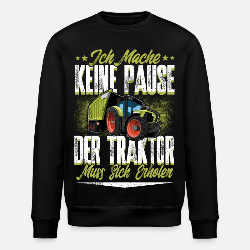 Landwirt - Stanley/Stella Unisex Bio-Sweatshirt ROLLER - Schwarz