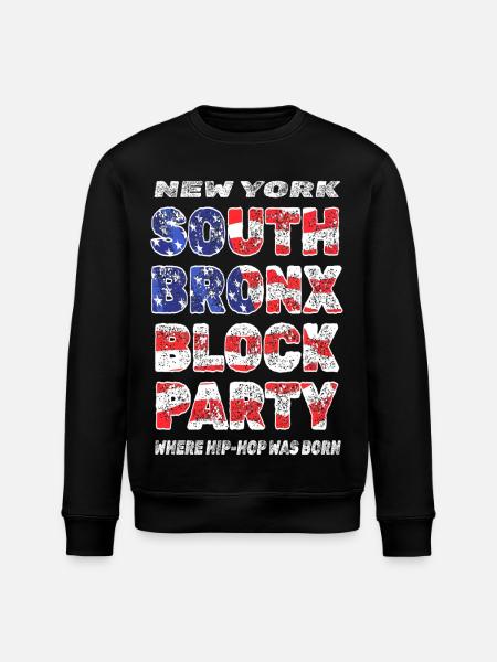 The Birth Of Hip-Hop - Stanley/Stella Unisex Bio-Sweatshirt ROLLER - Schwarz