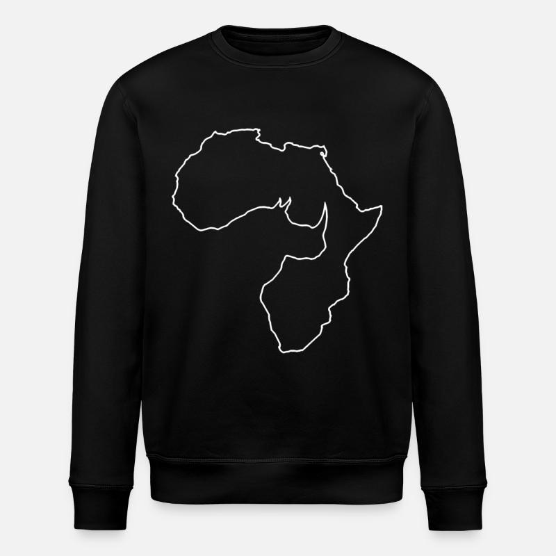 Afrika Afrique Rhinocéros - Sweat bio ROLLER Stanley/Stella Unisexe - noir