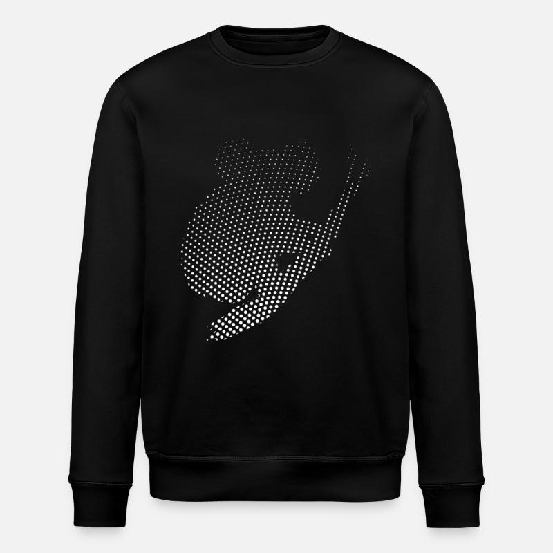 Koala - Stanley/Stella ROLLER Unisex Organic Sweatshirt - black