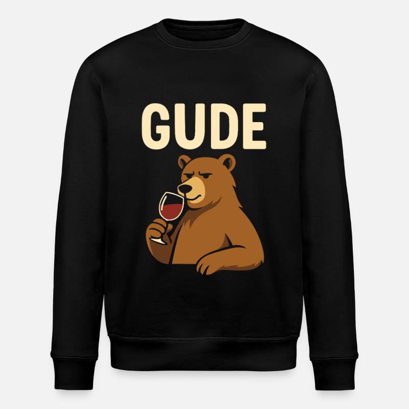 Gude de Hesse rhénane - Sweat bio ROLLER Stanley/Stella Unisexe - noir