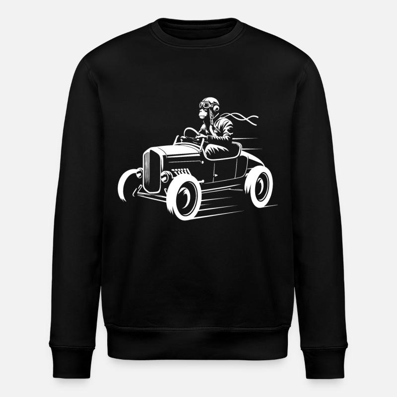 Une primauté au rythme effréné - Sweat bio ROLLER Stanley/Stella Unisexe - noir