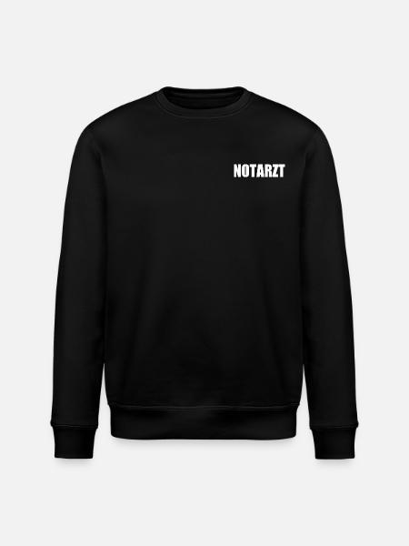 Notarzt - Stanley/Stella Unisex Bio-Sweatshirt ROLLER - Schwarz