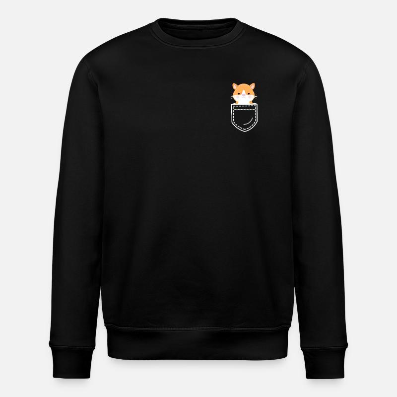 Hamster - Sweat bio ROLLER Stanley/Stella Unisexe - noir