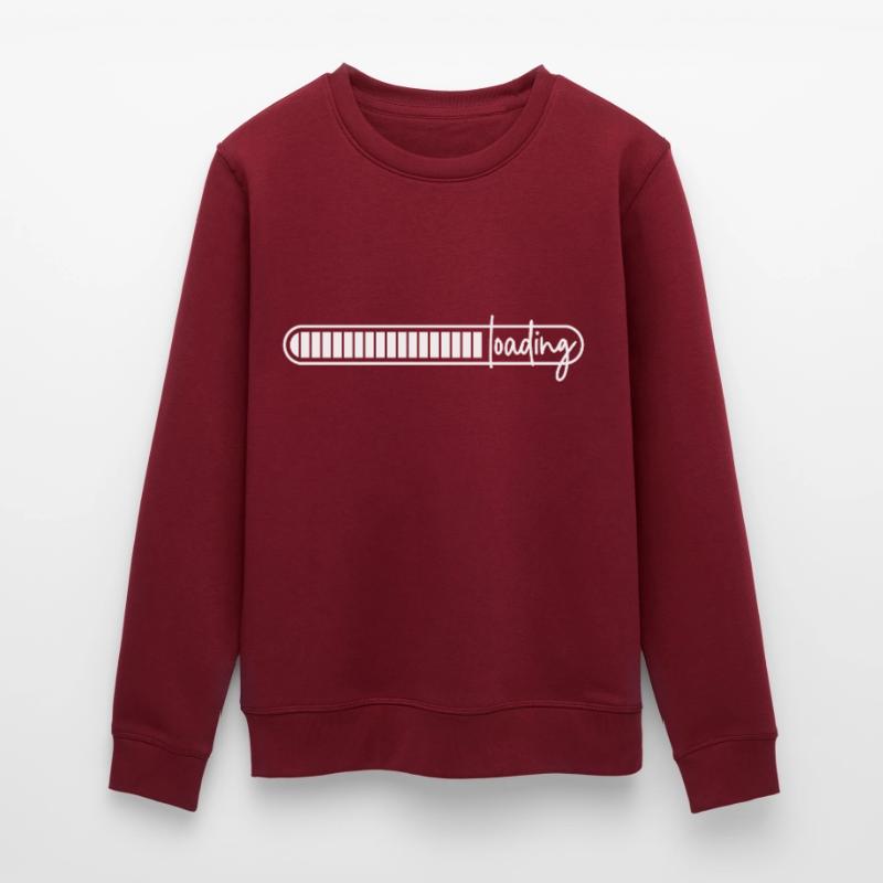 loading bar - loading - loading Stanley/Stella ROLLER Unisex Organic Sweatshirt