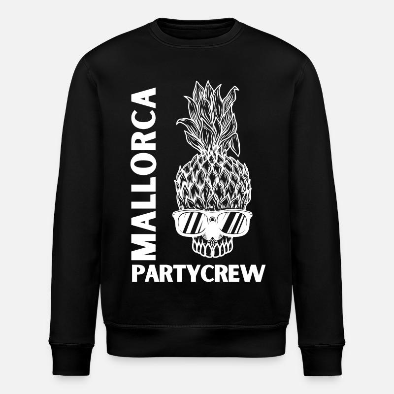 Mallorca Partycrew - Stanley/Stella Unisex Bio-Sweatshirt ROLLER - Schwarz
