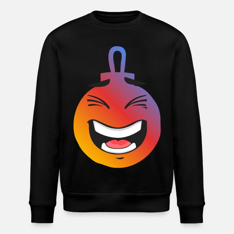 Boule de noel - Sweat bio ROLLER Stanley/Stella Unisexe - noir