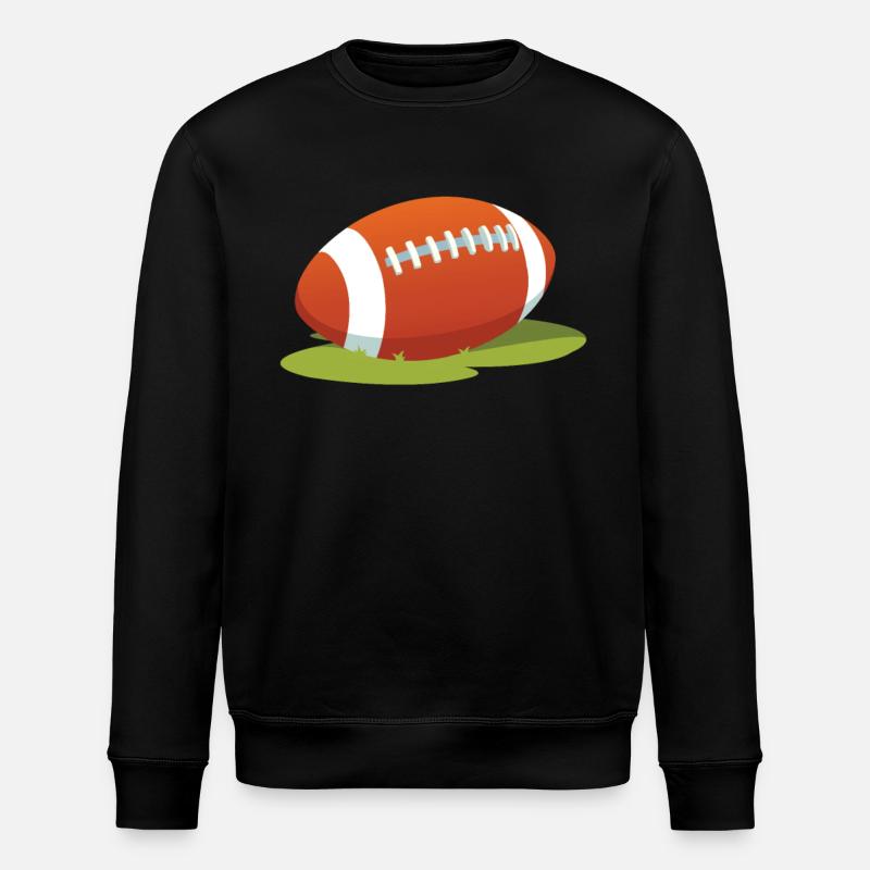 Ballon de rugby - Sweat bio ROLLER Stanley/Stella Unisexe - noir