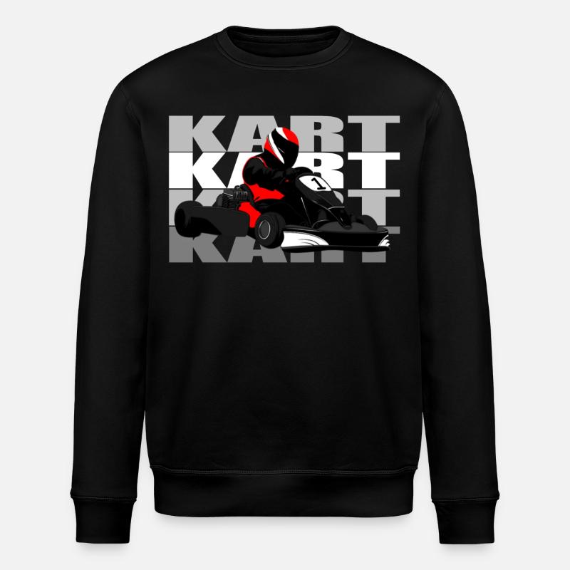 Kart - Sweat bio ROLLER Stanley/Stella Unisexe - noir