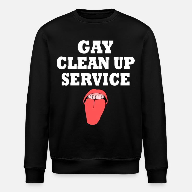 Gay clean up service - Sweat bio ROLLER Stanley/Stella Unisexe - noir