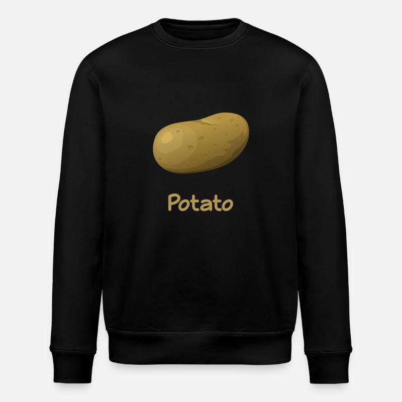 Potato - Stanley/Stella Unisex Bio-Sweatshirt ROLLER - Schwarz